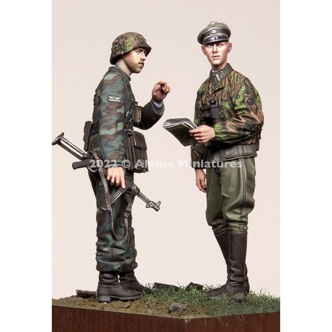 ≪未組立≫アルパインミニチュア 1/16 装甲擲弾兵「フェルトヘルンハレ」 ≪未組立≫アルパインミニチュア 1/16 装甲擲弾兵「フェルト