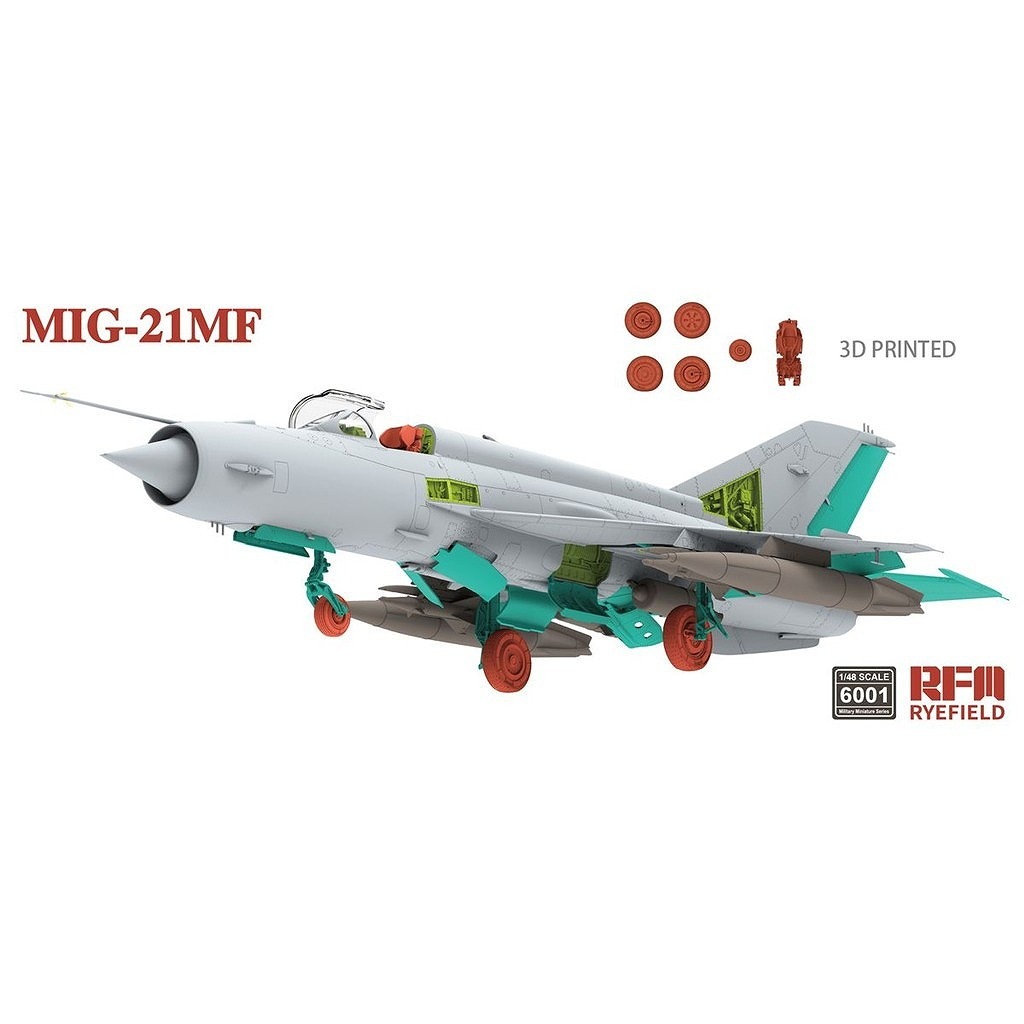 �ڿ����ʡ�6001 1/48 MiG-21MF �ե��å���٥å�J