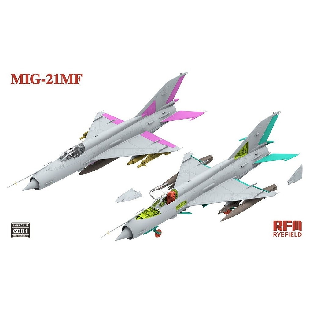 �ڿ����ʡ�6001 1/48 MiG-21MF �ե��å���٥å�J