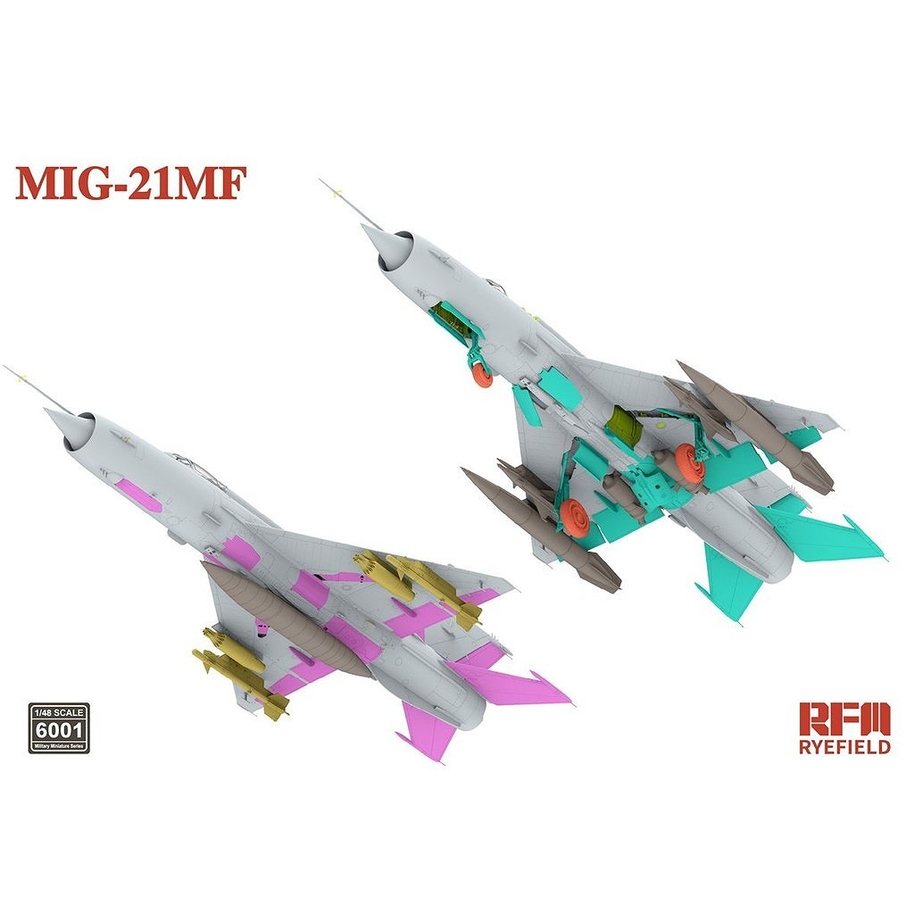 �ڿ����ʡ�6001 1/48 MiG-21MF �ե��å���٥å�J