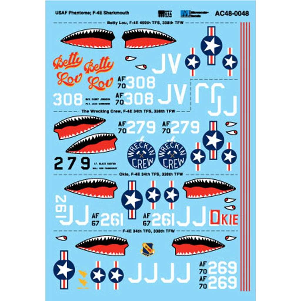 �ڿ����ʡ�AC48-0048 ����ꥫ���� �ޥ��ɥͥ롦�����饹 F-4E �ե���ȥ�II ���㡼���ޥ���