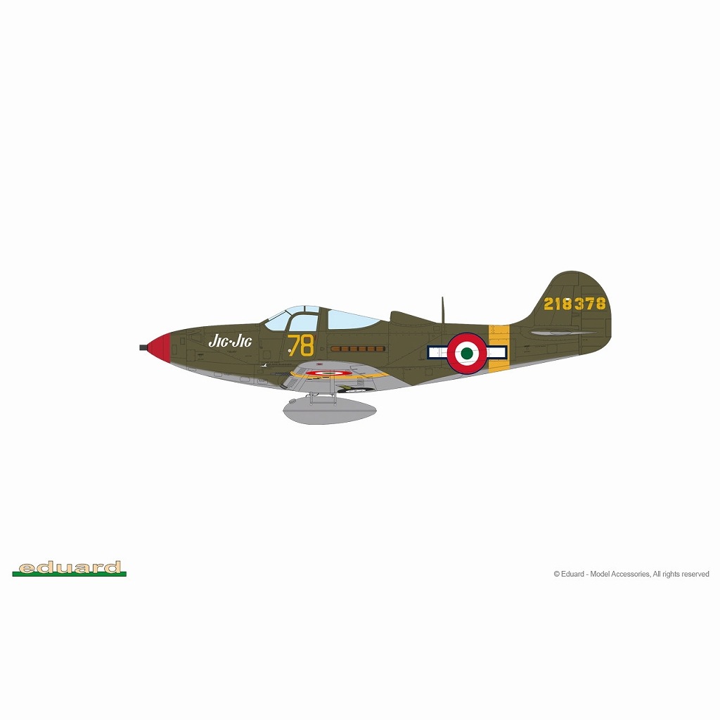 8067 1/48 ベル P-39N エアコブラ プロフィパック | エデュアルド