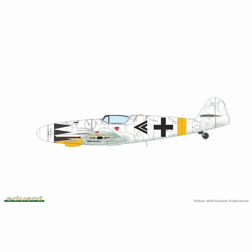 2145 1/72 グスタフ パートII メッサーシュミット Bf109G-6(後期)/14