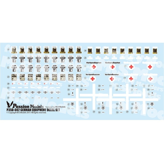 MJEZ35029 1/35 WWII ドイツ軍 消火器セット（デカール付） | MJ