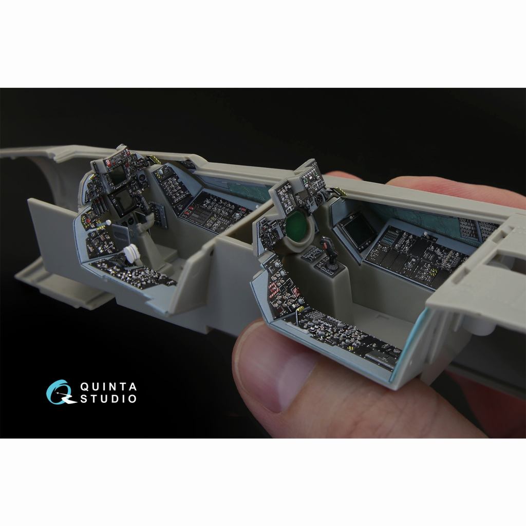 タミヤ1/14　ドルフィン内装キット QD32032 1/32 グラマン F-14A トムキャット 内装3Dデカール (タミヤ用