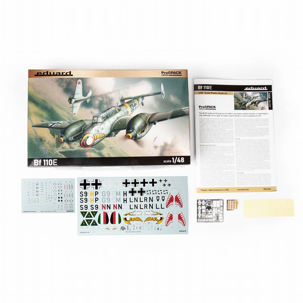 8203 メッサーシュミット Bf110E プロフィパック | エデュアルド