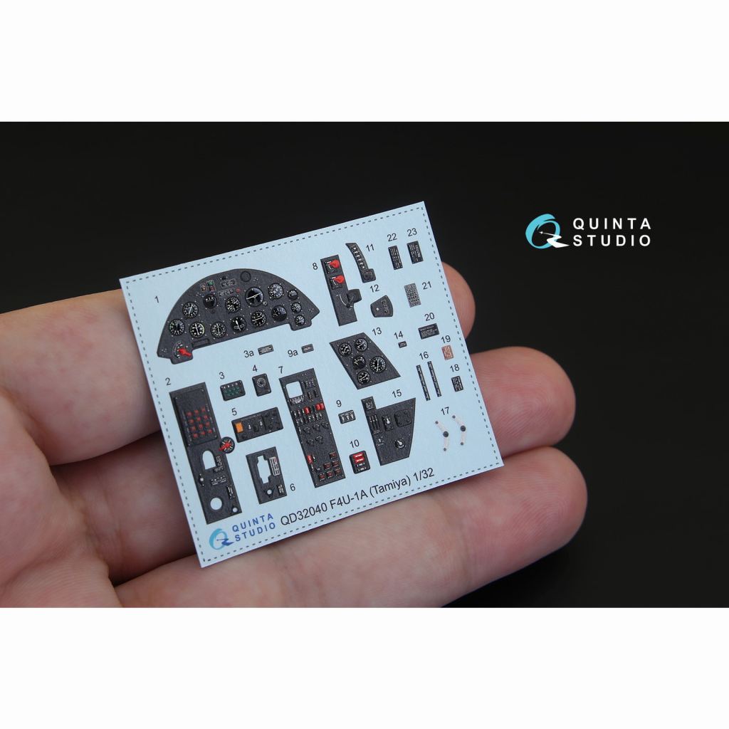 タミヤ1/32 F-4J ファントムII+内装3dデカール QUINTA STUDIO(QD32037)1/32 F-4J ファントムII用内装3Dデカール
