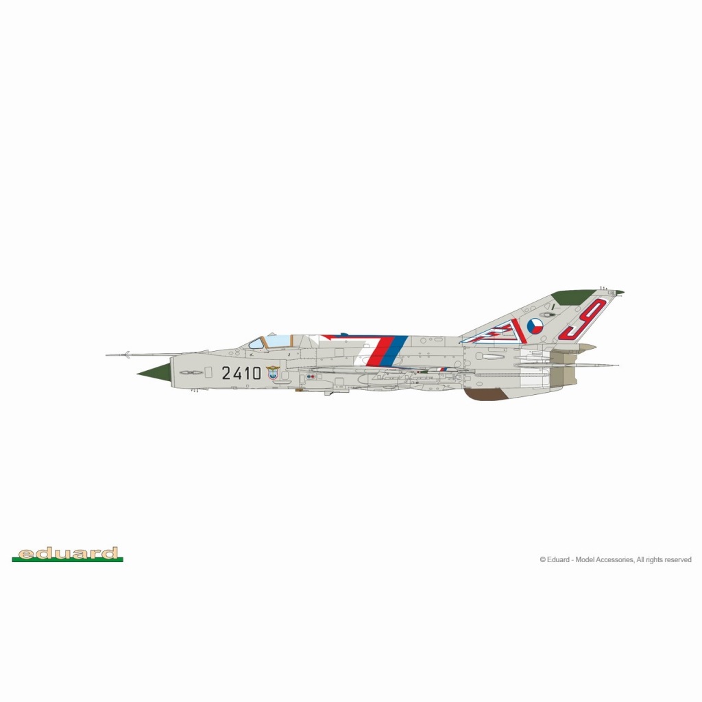 7469 1/72 MiG-21MF フィッシュベッド 迎撃機型 ウィークエンド