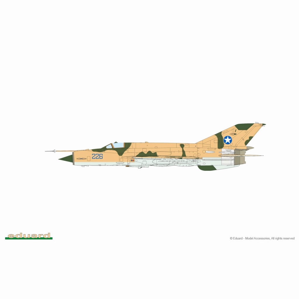 7469 1/72 MiG-21MF フィッシュベッド 迎撃機型 ウィークエンド