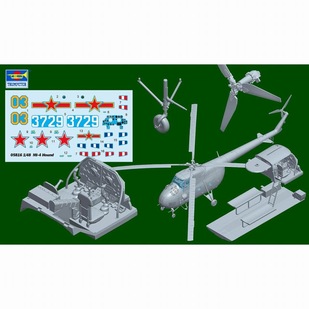 05816 1/48 ミル Mi-4 ハウンド | トランペッター TRUMPETER | 飛行機