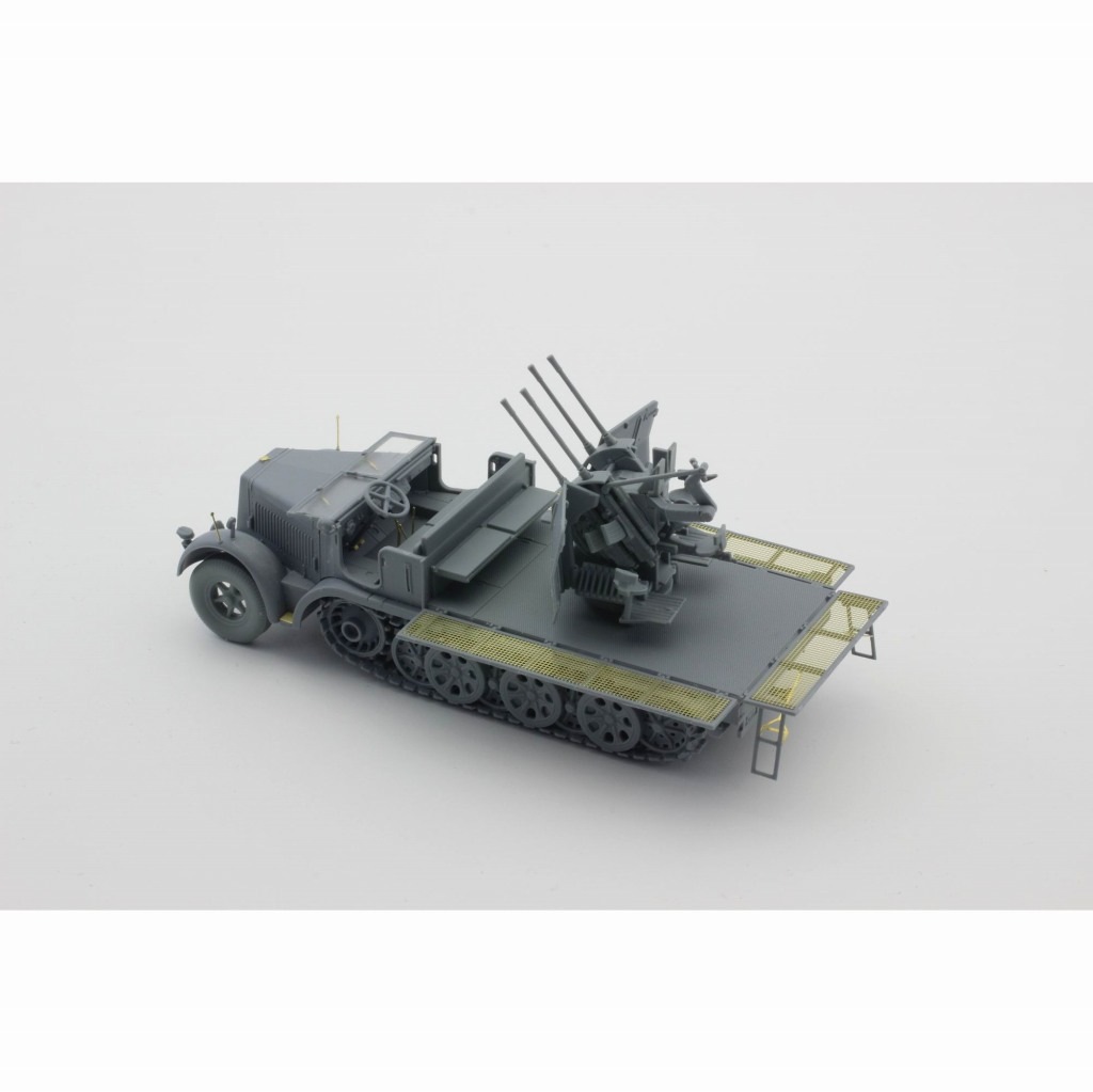 G72-205 ドイツ Sd.Kfz.7/1 8トン ハーフトラック 20mm 4連装高射機関