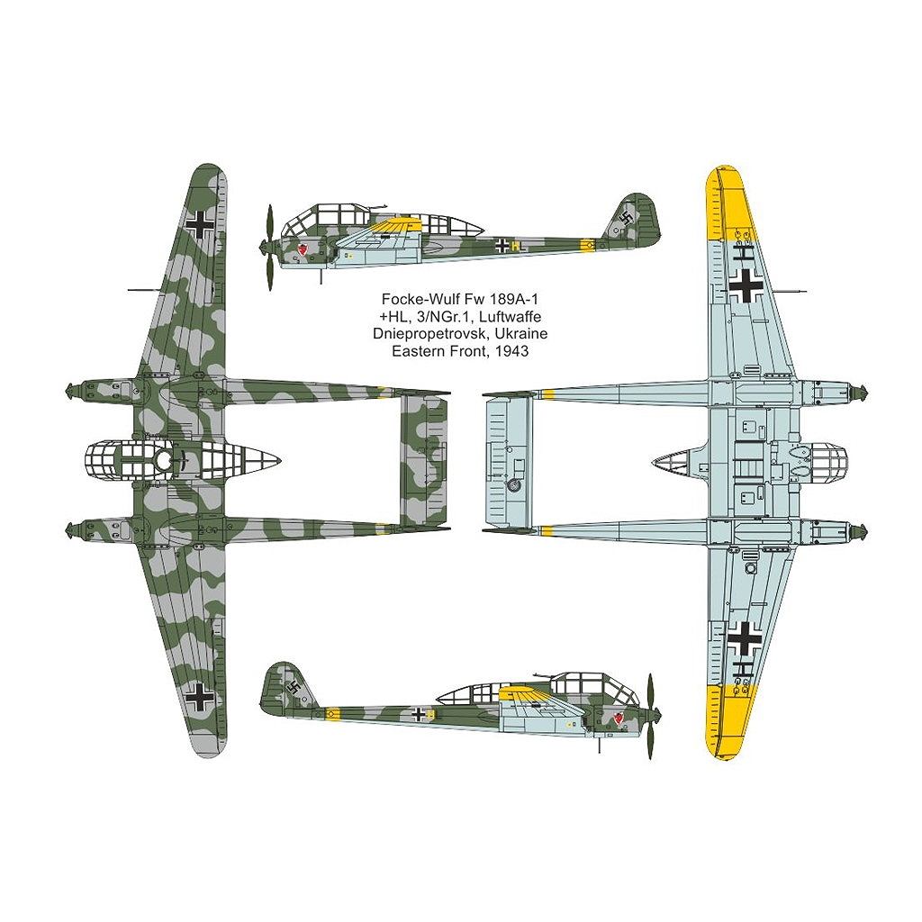 ڿʡ14443 եå Fw189A-1