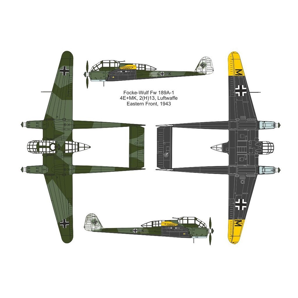 ڿʡ14443 եå Fw189A-1