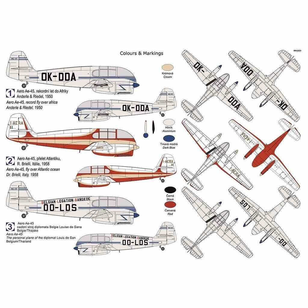 KPM0430 1/72 ������ Ae-45