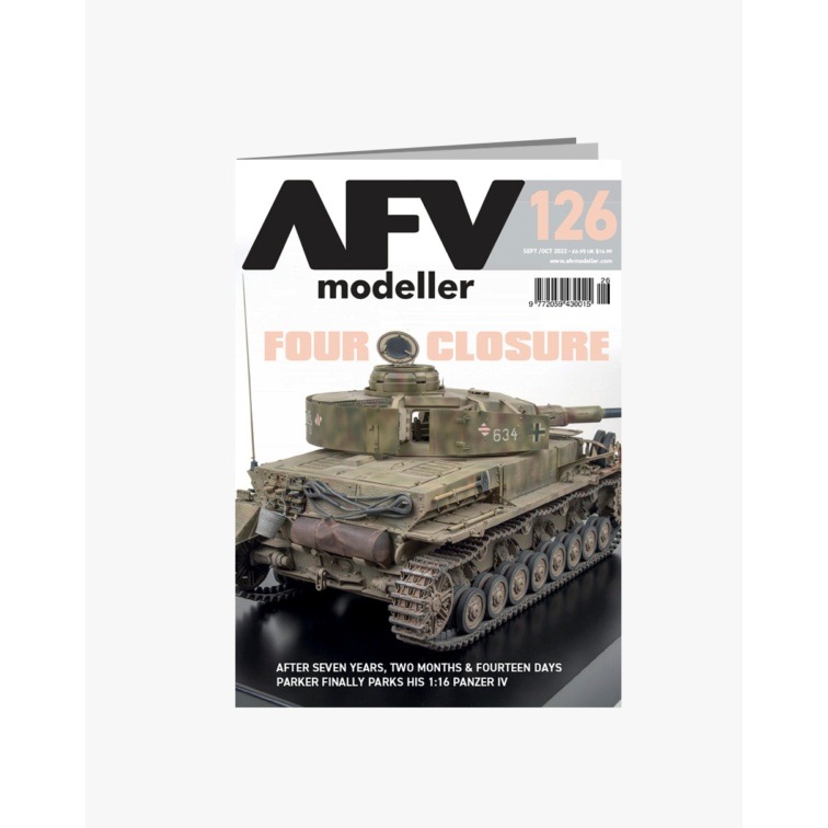 AFVmodeller 126 FOUR CLOSURE | AFVモデラー AFV modeller