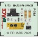 3DL72076 1/72 �������� P-36A ���ڡ�������3D�ǥ����� w/���å��󥰥ѡ��ĥ��å� (����ޥۥӡ�)