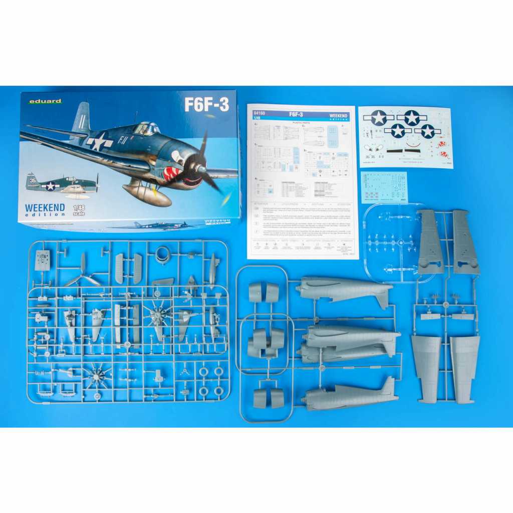 エデュアルド 1/48 ウィークエンドエディション アメリカ海軍 グラマンF6F-5Nヘルキャット プラモデル EDU84133 2zzhgl6 84160 グラマン F6F-3 ヘルキャット ウィークエンドエディション