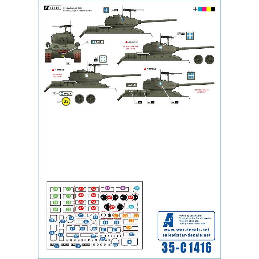 35-C1416 1/35 現用 キプロス紛争1974＃1 トルコとギリシャ系キプロス