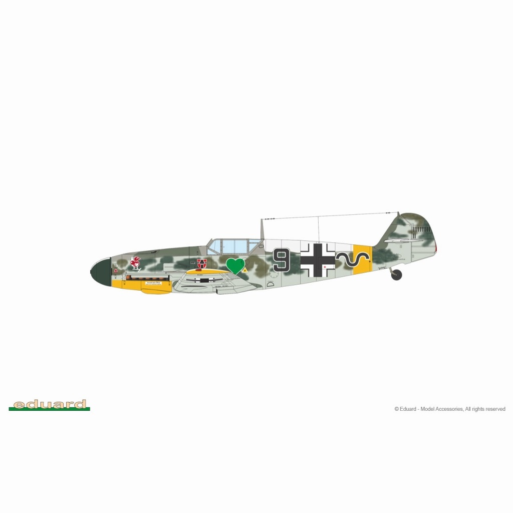 84188 1/48 メッサーシュミット Bf109F-4 ウィークエンド