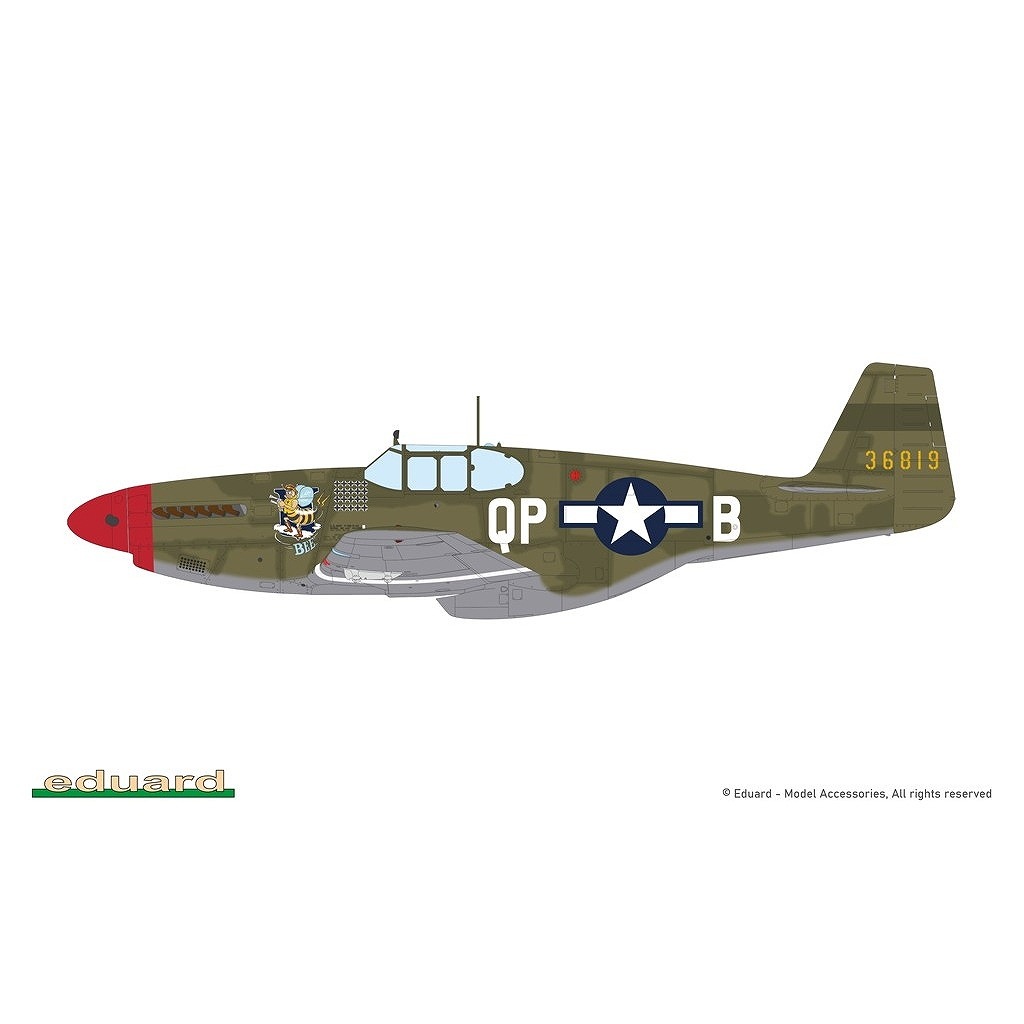 �ڿ����ʡ�932011 1/32 �Ρ�������ꥫ�� P-51B �ޥ����� �������ϥ��֥�åɥ��ǥ������