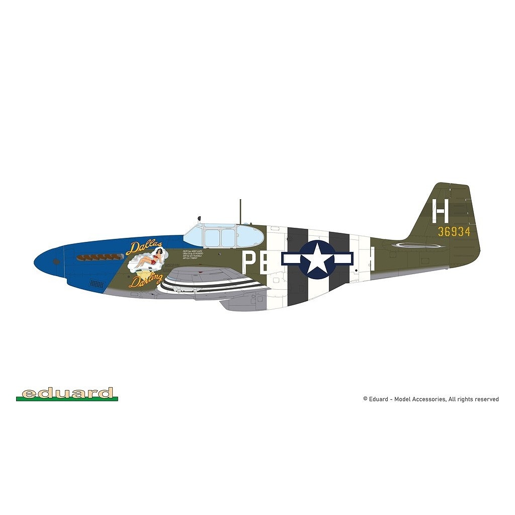 �ڿ����ʡ�932011 1/32 �Ρ�������ꥫ�� P-51B �ޥ����� �������ϥ��֥�åɥ��ǥ������