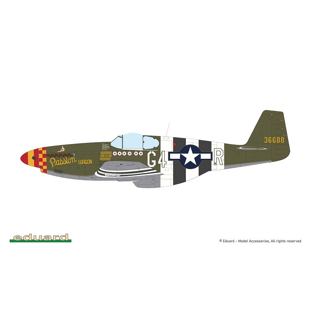�ڿ����ʡ�932011 1/32 �Ρ�������ꥫ�� P-51B �ޥ����� �������ϥ��֥�åɥ��ǥ������