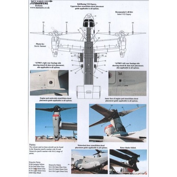 X48119 ベル・ボーイング V-22 オスプレイ | エクストラデカール