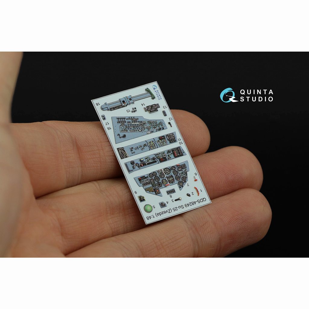 QD48249 1/48 ���ۡ��� Su-25 �ե��å��եå� �������顼3D�ǥ�����(���٥�����)