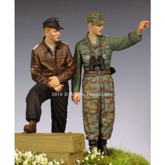 35255 WWII 独 SS将校 44-45(2体セット) | アルパイン Alpine