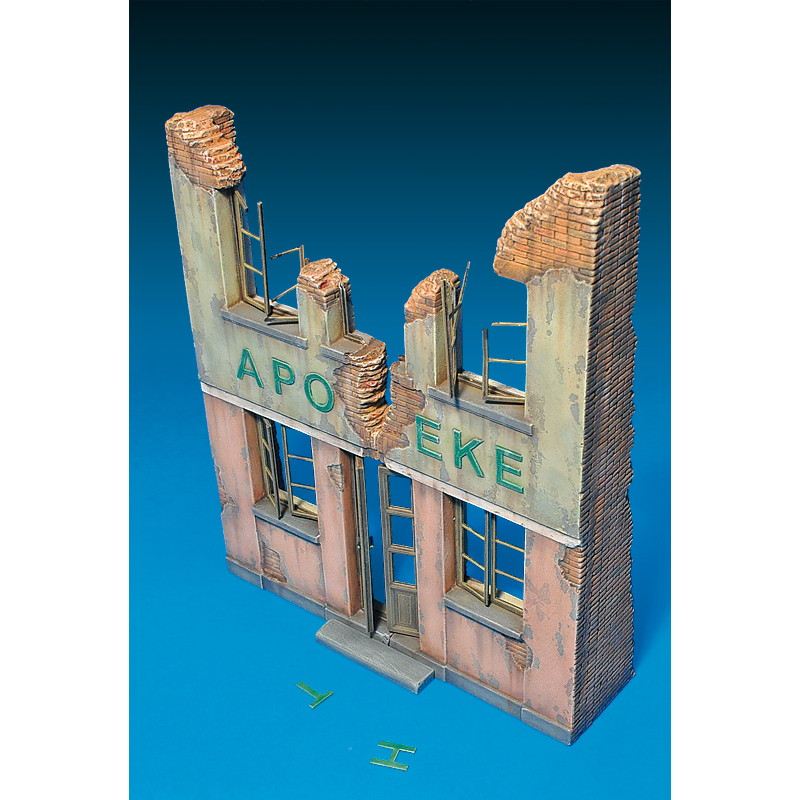 ドイツ　薬局のミニチュアモデル APOTHEKE ドイツリンデ社製 35537 ドイツの薬局 ジオラマアクセサリー | ミニアート MiniArt