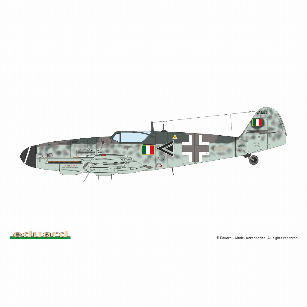 70161 1/72 メッサーシュミット Bf109G-14 プロフィパック
