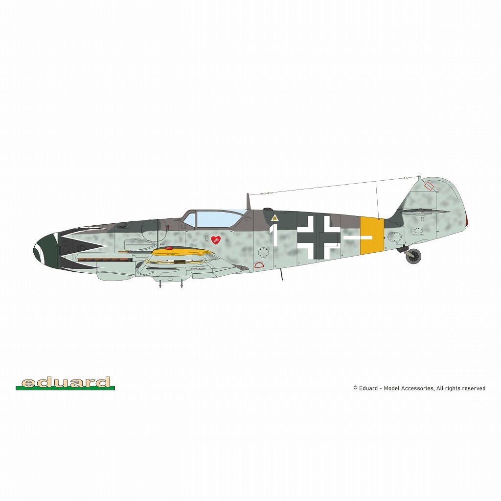 70161 1/72 メッサーシュミット Bf109G-14 プロフィパック