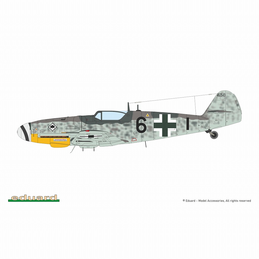 70161 1/72 メッサーシュミット Bf109G-14 プロフィパック