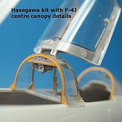 ファントム HMR48016-1 F-4 ファントムII キャノピーディテールセット ハセガワ用