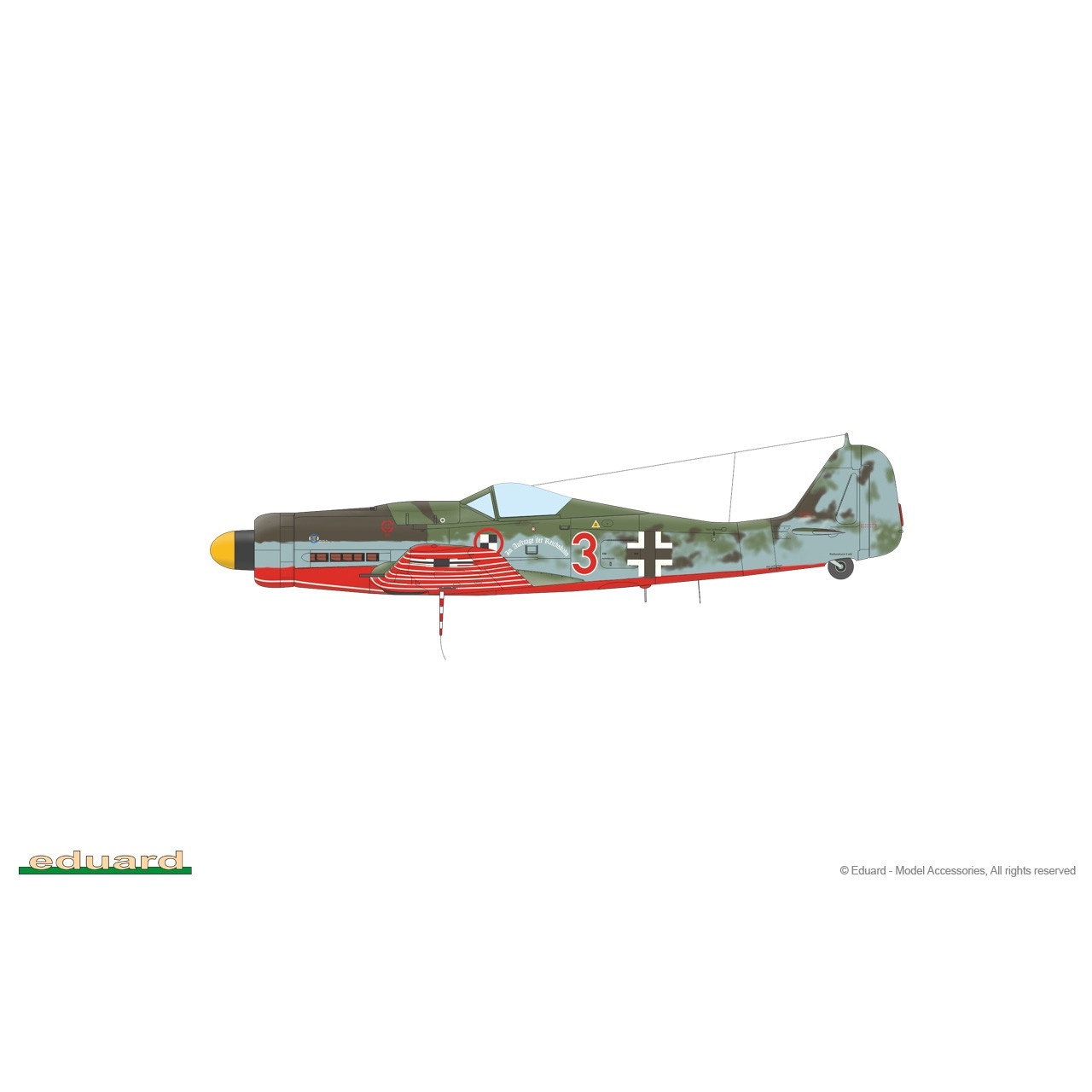 ムスタングです。1⁄48 Fw190D9 (プラモ エデュアルド 完成品) 1⁄48
