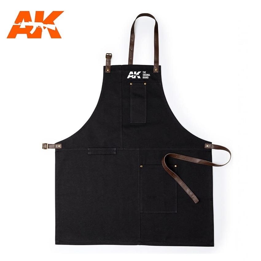 AK09200 AKワークエプロン・ブラック | AKインタラクティブ AK