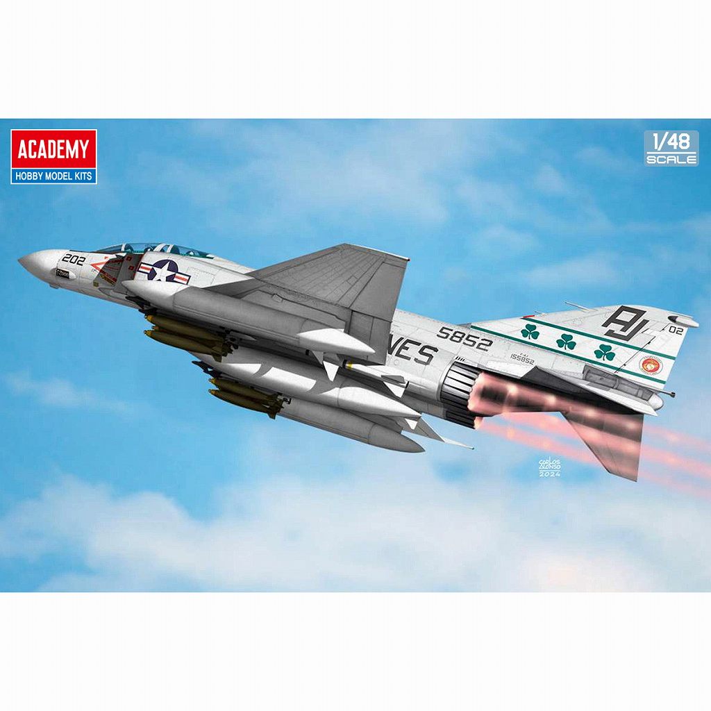 12356 1/48 �ޥ��ɥͥ롦�����饹 F-4J �ե���ȥ�II ��VMFA-333 �������å�����