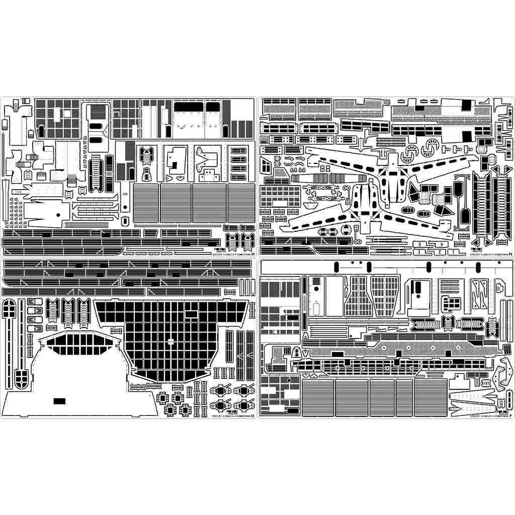 新製品】27012FB アメリカ海軍 航空母艦 CV-5 ヨークタウン 1942