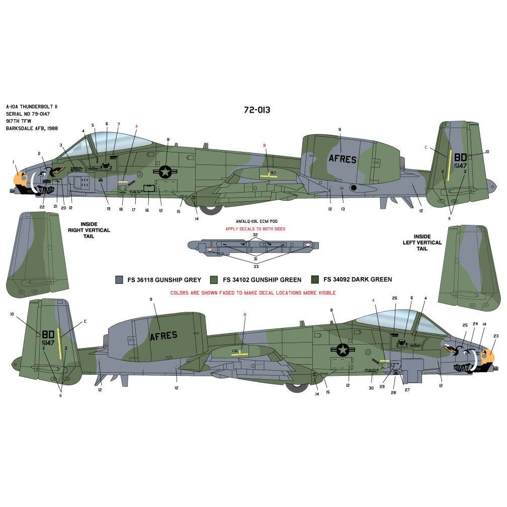 ミリタリー FAIRCHILD A-10 THUNDERBOLT II 1/72 ha1335-1.jpg?v=1688534233&