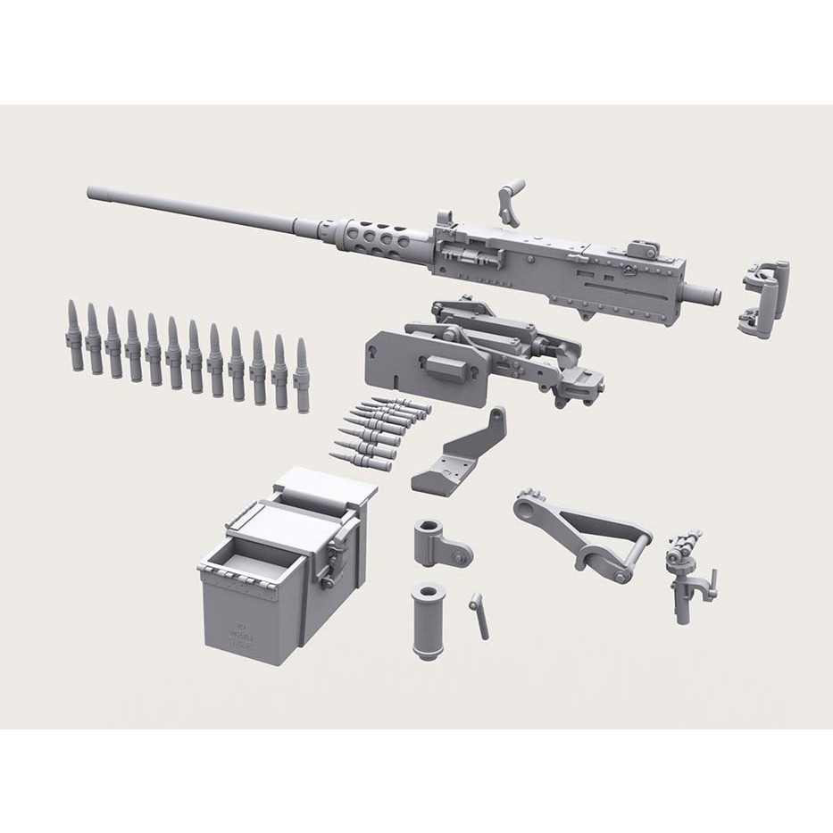 LF3D044 ブローニング M2 重機関銃 Mk.93マウント&100rd弾倉付き