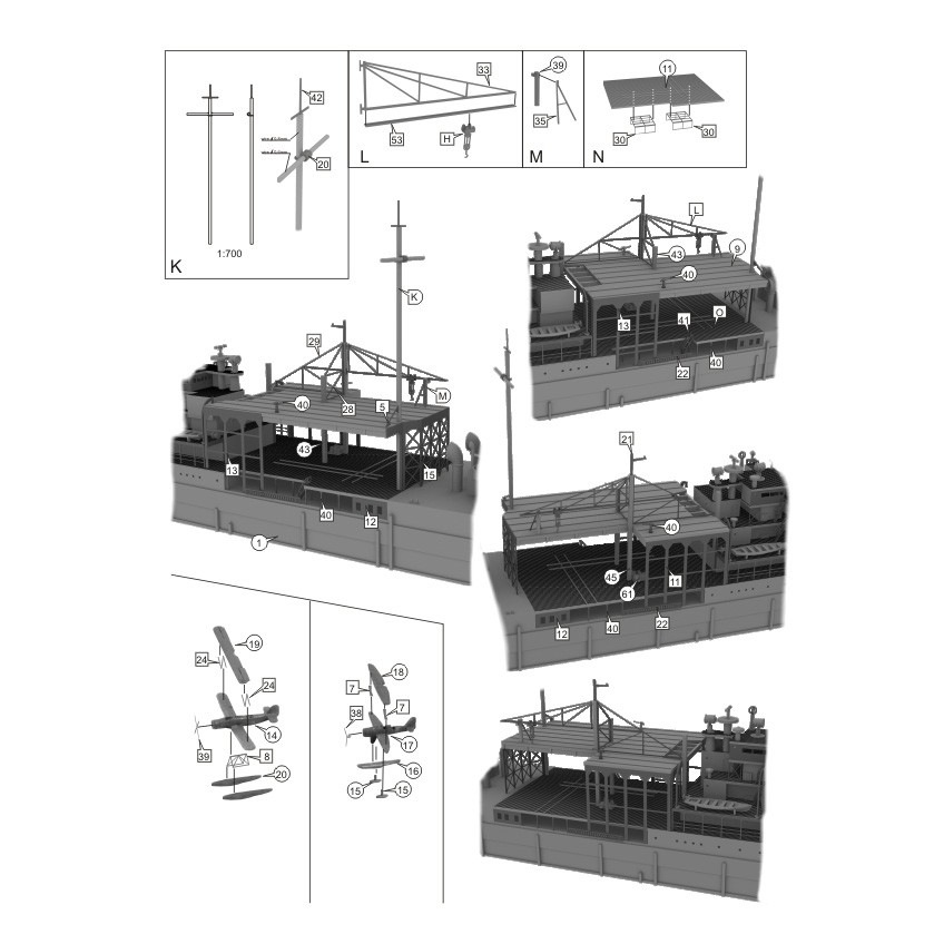 神威ページ 7086 水上機母艦 神威 1942 | ニコモデル NIKO MODEL | 艦船,第二次