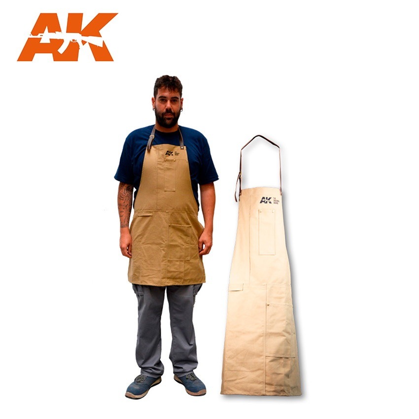 AK09201 AKワークエプロン・ブラウン | AKインタラクティブ AK