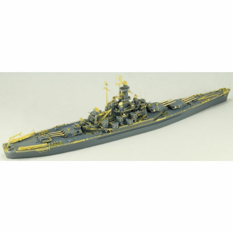 米軍　木製プレート E57006 米海軍 戦艦 BB-58 インディアナ 1944年 ｢デラックス版