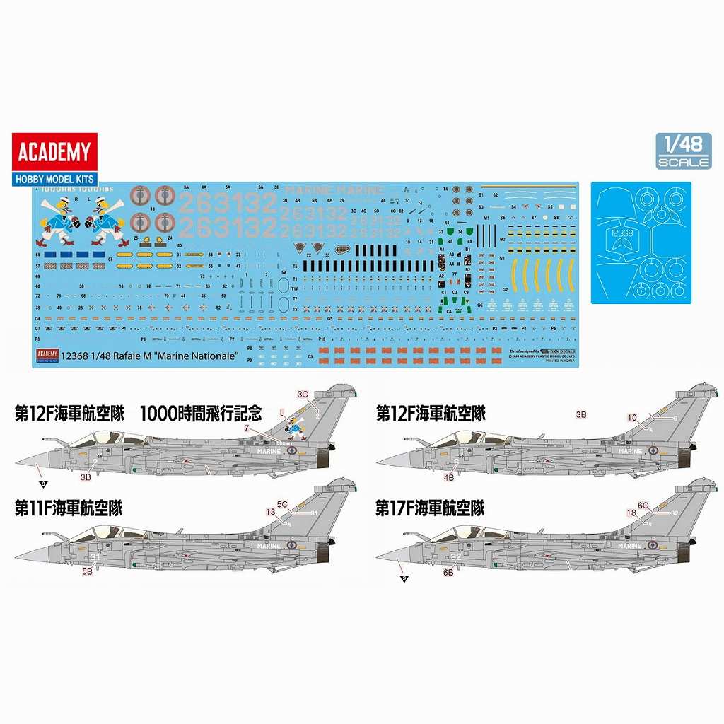 12368 1/48 ラファールM 