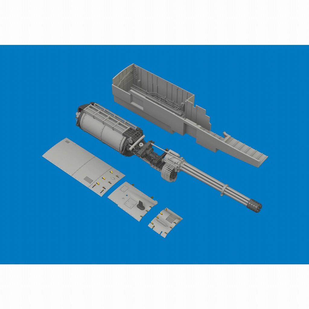 ブラッシン6481072 1/48 A-10C GAU-8 30mmガトリング砲w/格納庫