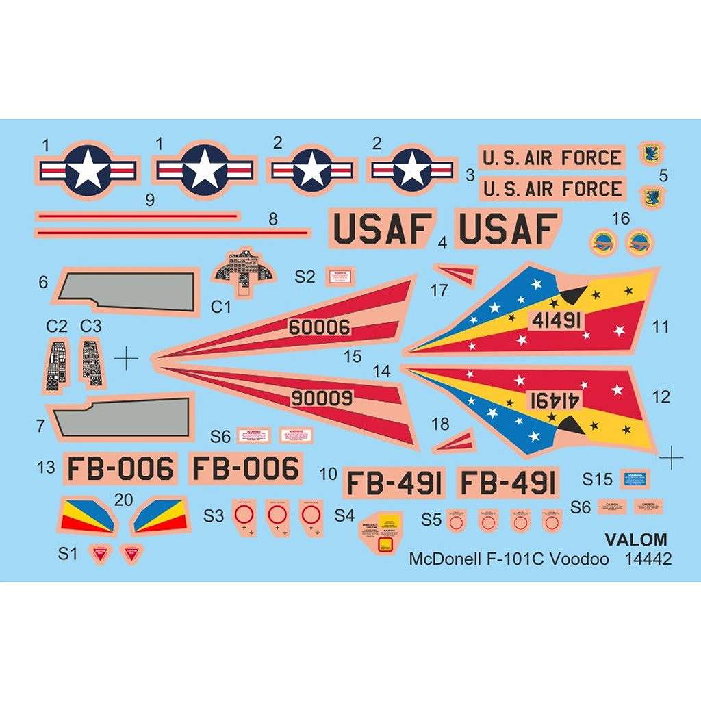 14442 1/144 F-101C �����ɥ���