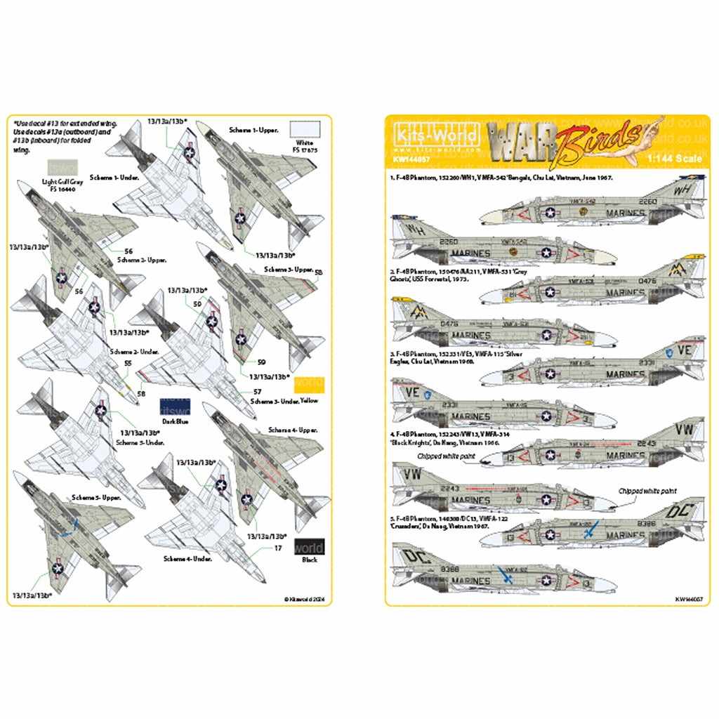 �ڿ����ʡ�KW144057 ����ꥫ��ʼ�� �ޥ��ɥͥ롦�����饹 F-4B �ե���ȥ�II