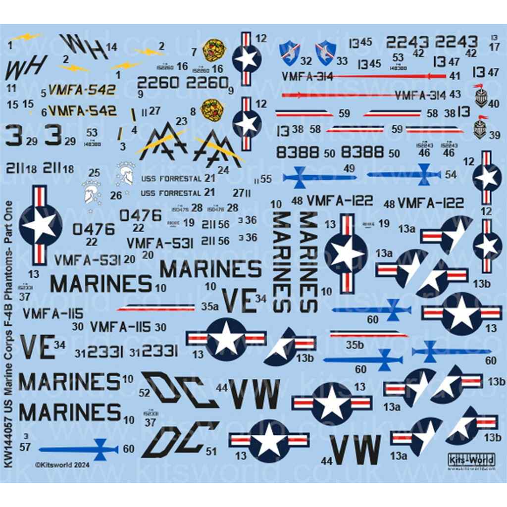 �ڿ����ʡ�KW144057 ����ꥫ��ʼ�� �ޥ��ɥͥ롦�����饹 F-4B �ե���ȥ�II