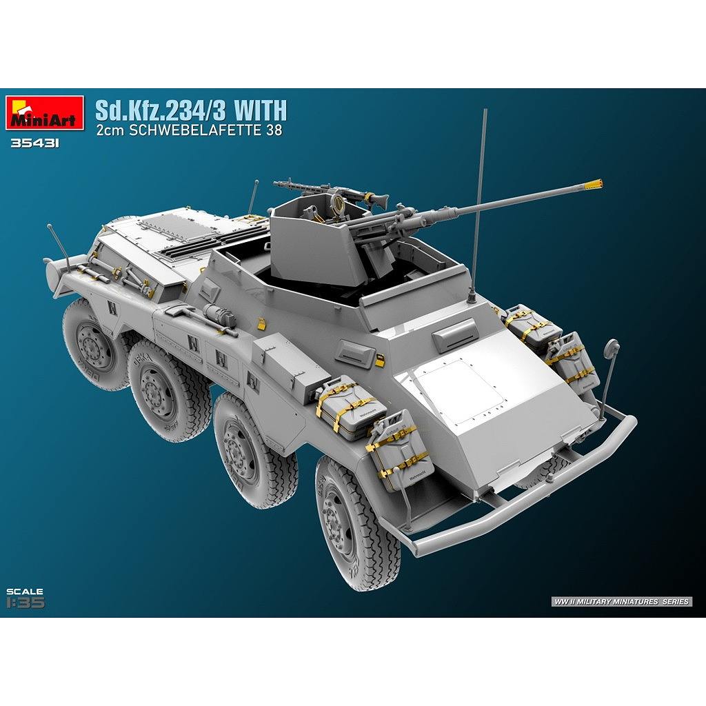35431 1/35 Sd.Kfz.234/3 w/2cm ٥եå38