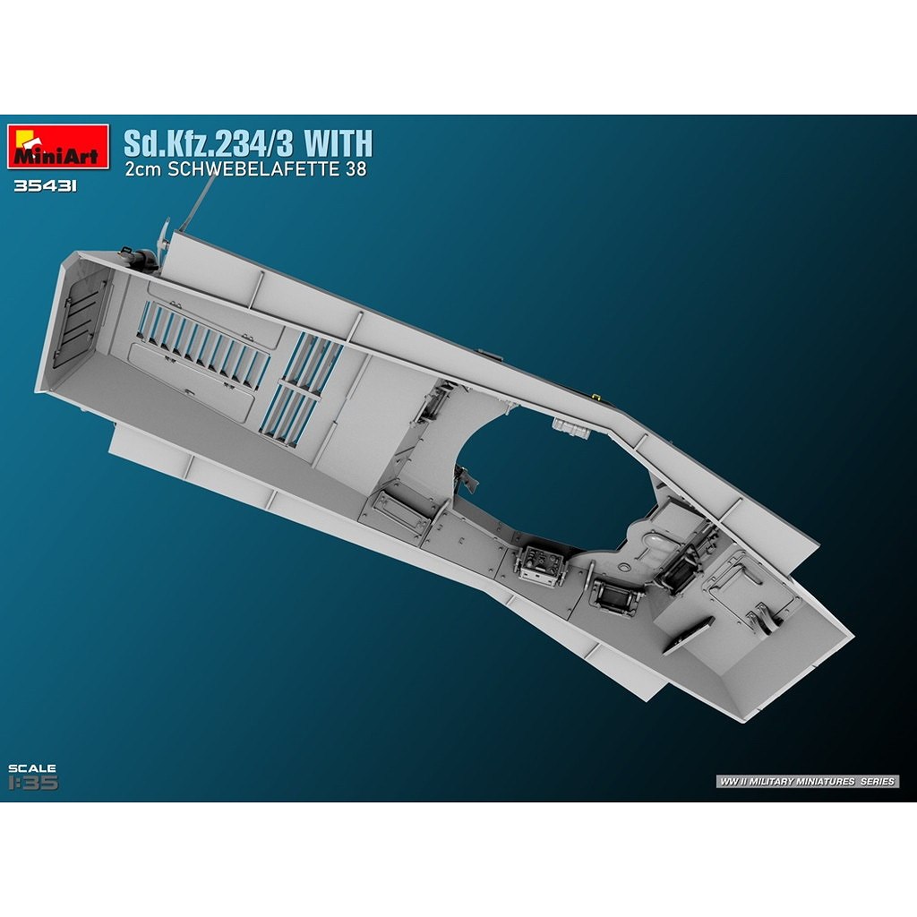 35431 1/35 Sd.Kfz.234/3 w/2cm ٥եå38